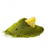Grüntee aromatisiert Matcha Ananas 